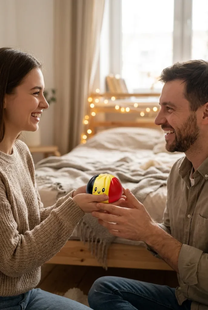 Squishy Dumpling Belgique offert en cadeau entre deux personnes