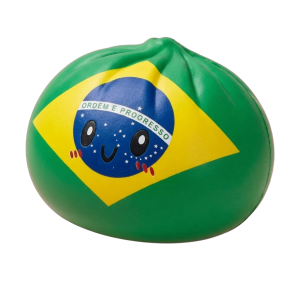 Squishy Dumpling Brésil — squishy anti-stress slow-rise kawaii