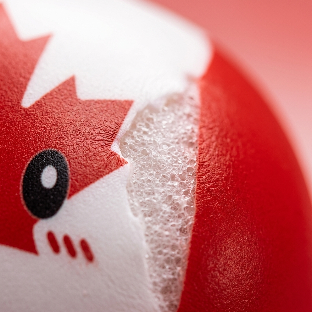 Squishy Dumpling Canada — gros plan macro sur la texture