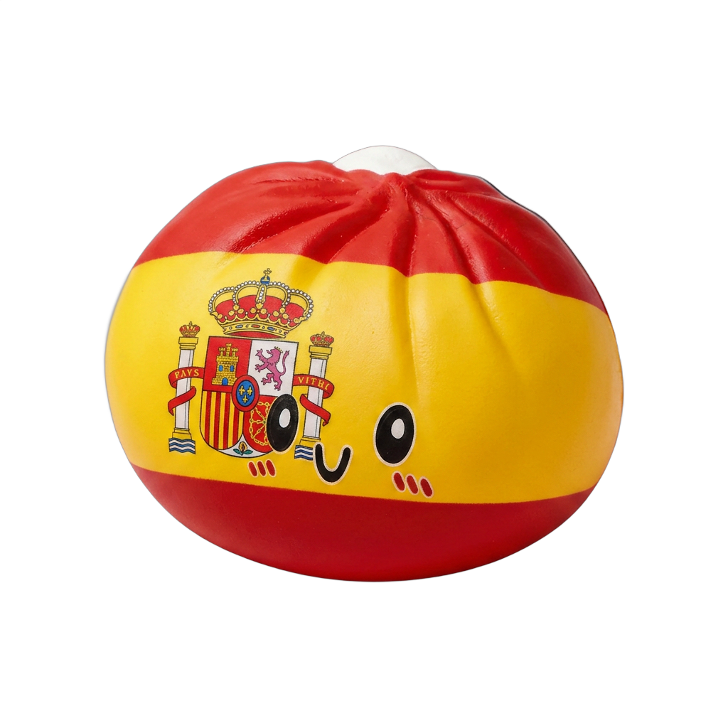 Squishy Dumpling Espagne — squishy anti-stress slow-rise kawaii