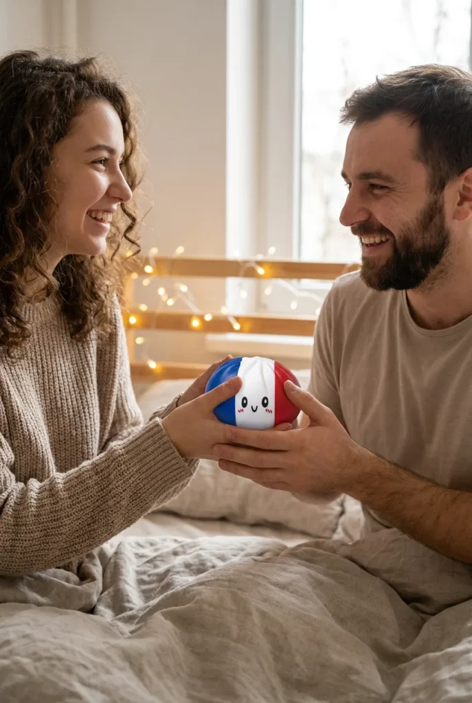 Squishy Dumpling France offert en cadeau entre deux personnes