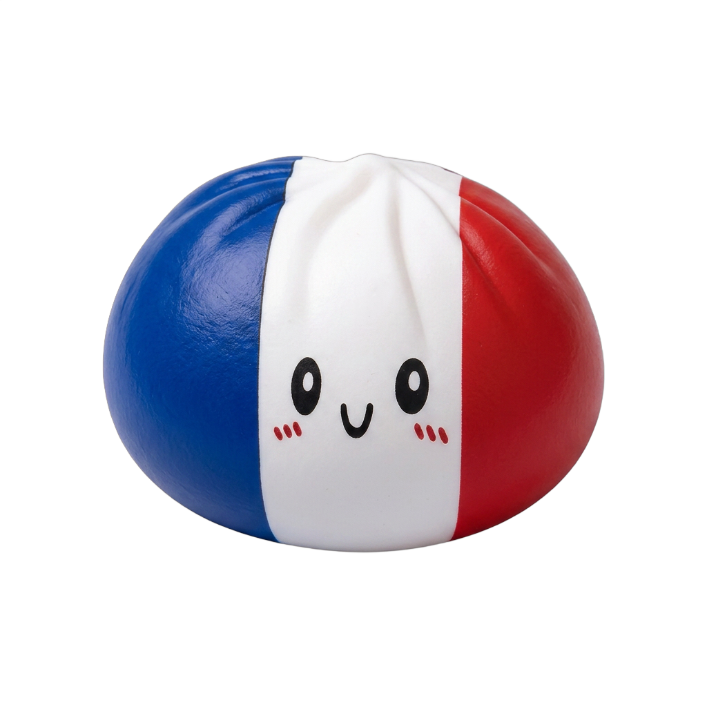 Squishy Dumpling France — squishy anti-stress slow-rise kawaii