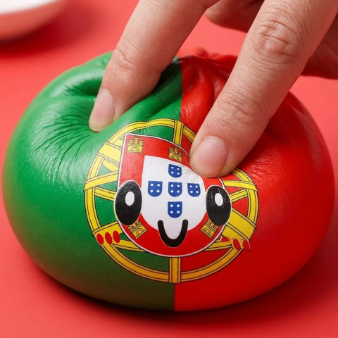 Squishy Dumpling Portugal — effet slow-rise, la mousse regonfle