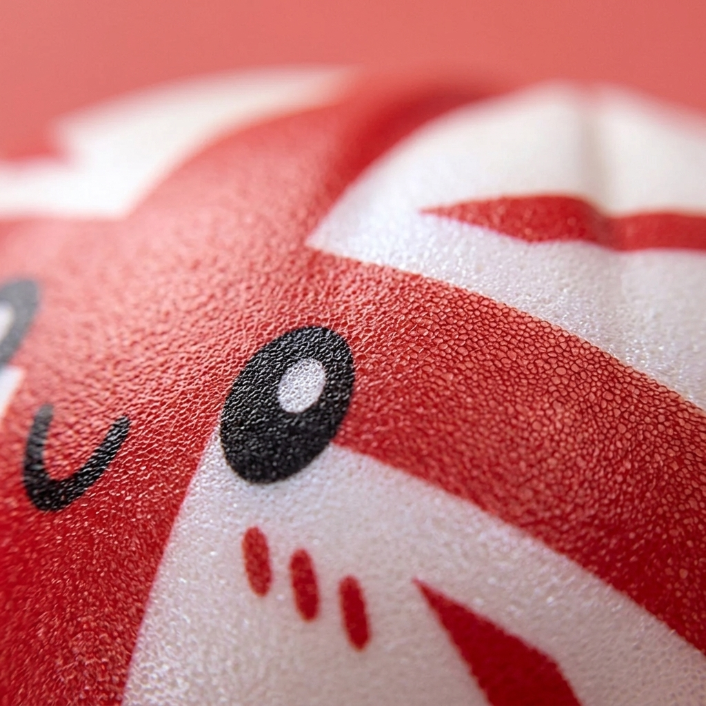 Squishy Dumpling Royaume-Uni — gros plan macro sur la texture