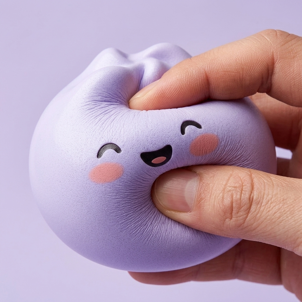 Dumpling Squishy Mystery Peluche Surprise — effet slow-rise, la mousse regonfle