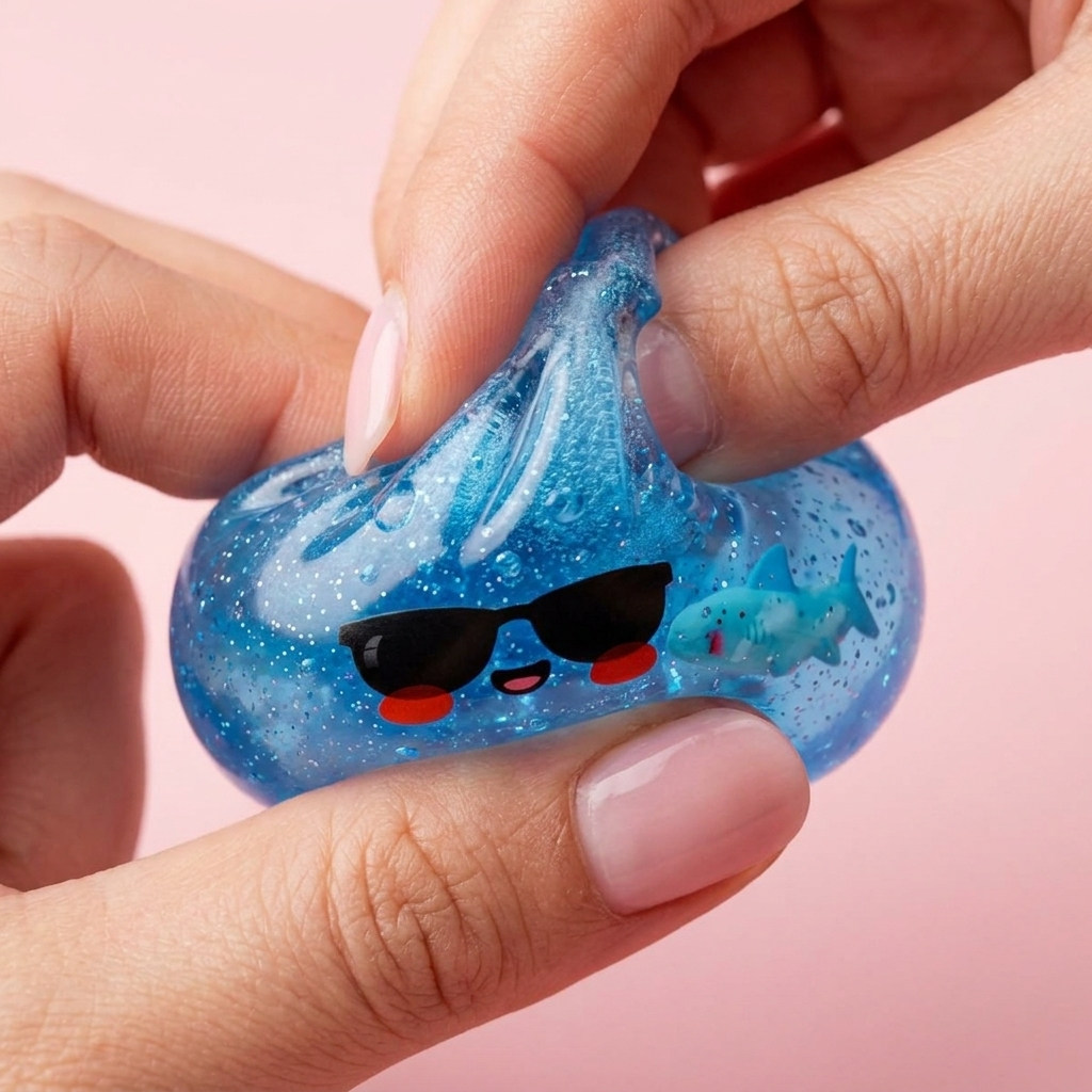 Dumpling Squishy Lunettes De Soleil — effet slow-rise, la mousse regonfle