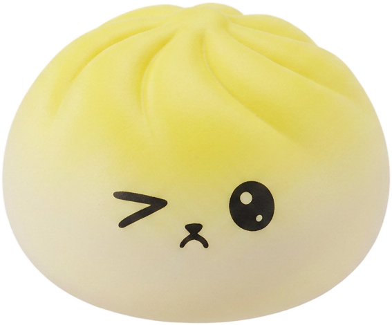 Mystery Dumpling Squishy Viral Tendance — squishy seul, taille réelle