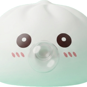 Giant Dumpling Squishy Blanc Nuage — squishy anti-stress slow-rise kawaii