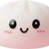 Dumpling Squishy Blanc Neige — squishy anti-stress slow-rise kawaii