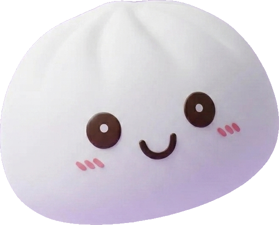 Veilleuse Dumpling Squishy Blanche Lunaire — squishy anti-stress slow-rise kawaii