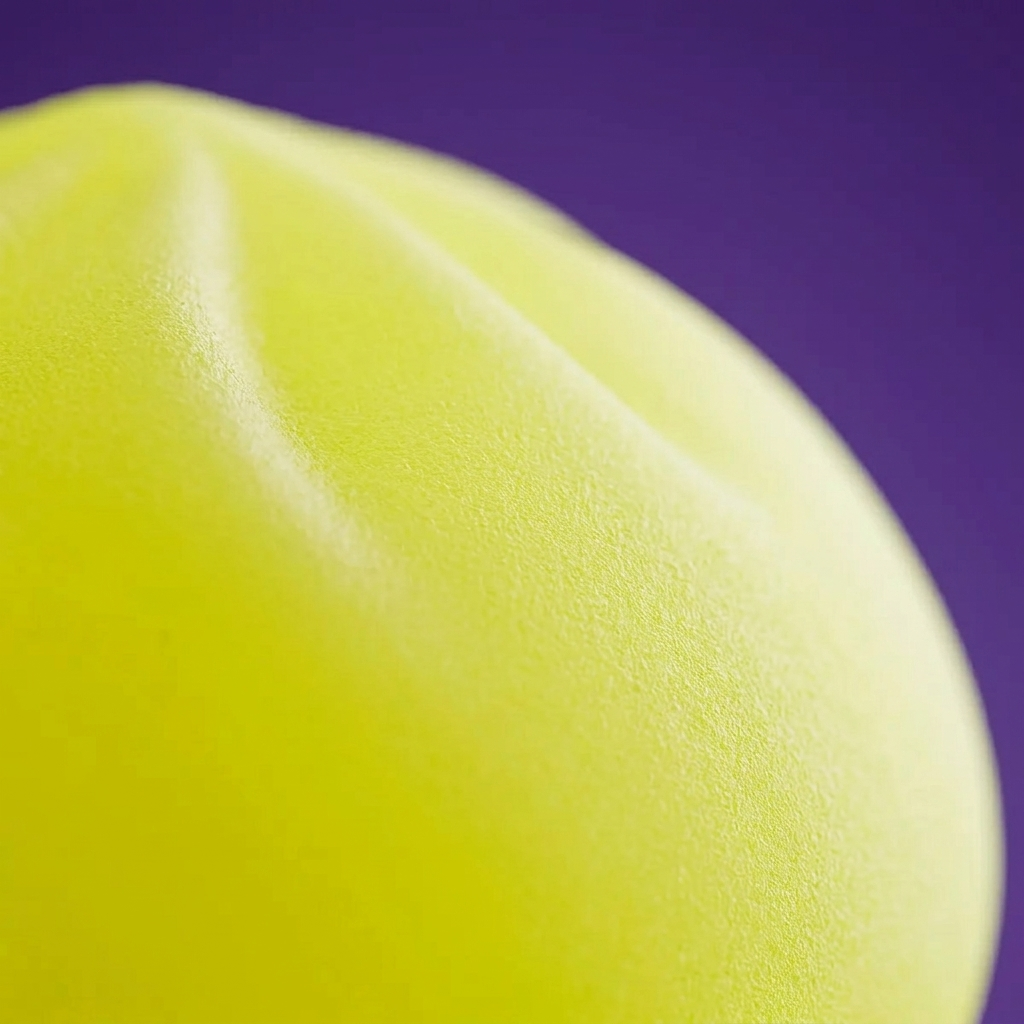 Veilleuse Dumpling Squishy Jaune Soleil — gros plan macro sur la texture