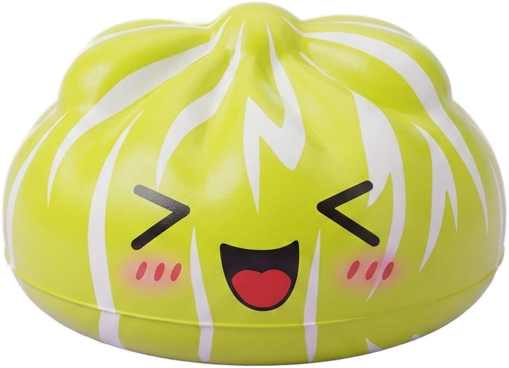 Squishy Dumpling Mystery Happy Faces — squishy seul, taille réelle