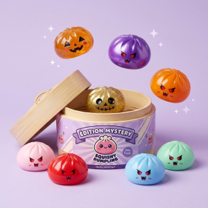 Dumpling Squishy Vampire Mystery Crimson — squishy anti-stress slow-rise kawaii