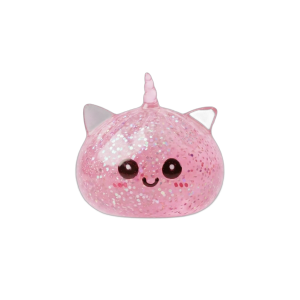 Squishy Dumpling Licorne Rose Glitter — squishy anti-stress slow-rise kawaii