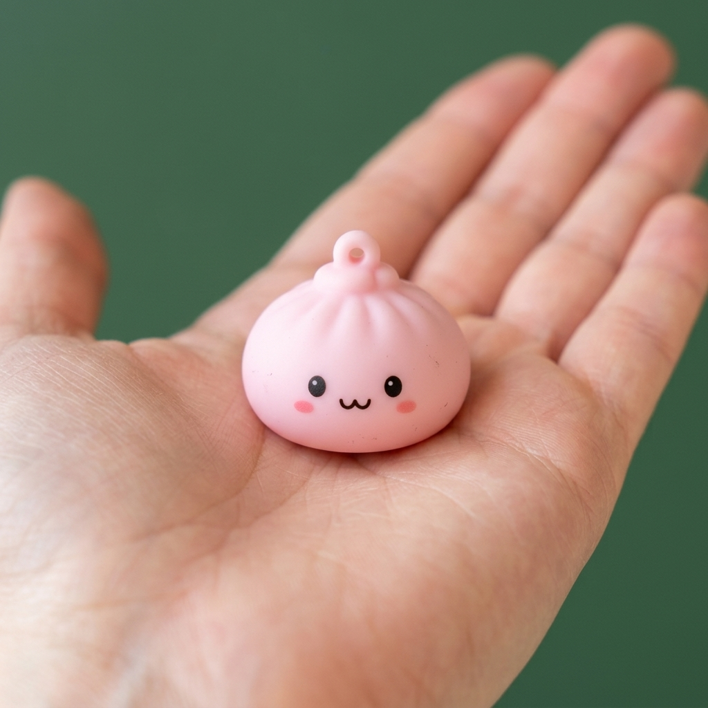 Squishy Dumpling Calendrier de l&rsquo;Avent Traîneau du Père Noël 24 Pièces tenu en main, taille réelle