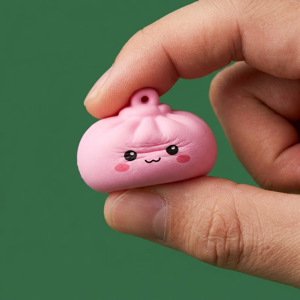 Squishy Dumpling Calendrier de l&rsquo;Avent Traîneau du Père Noël 24 Pièces — effet slow-rise, la mousse regonfle
