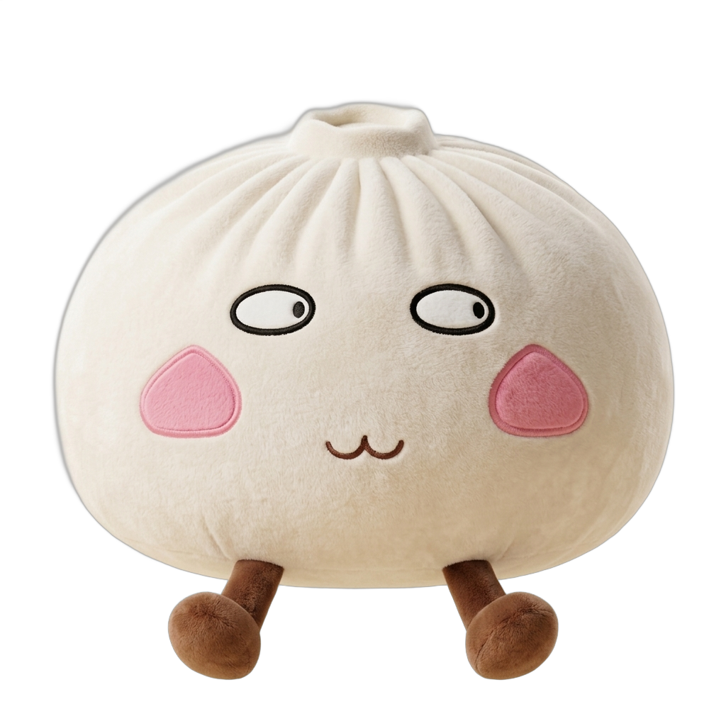Squishy Dumpling Géant Fier et Malicieux — squishy anti-stress slow-rise kawaii