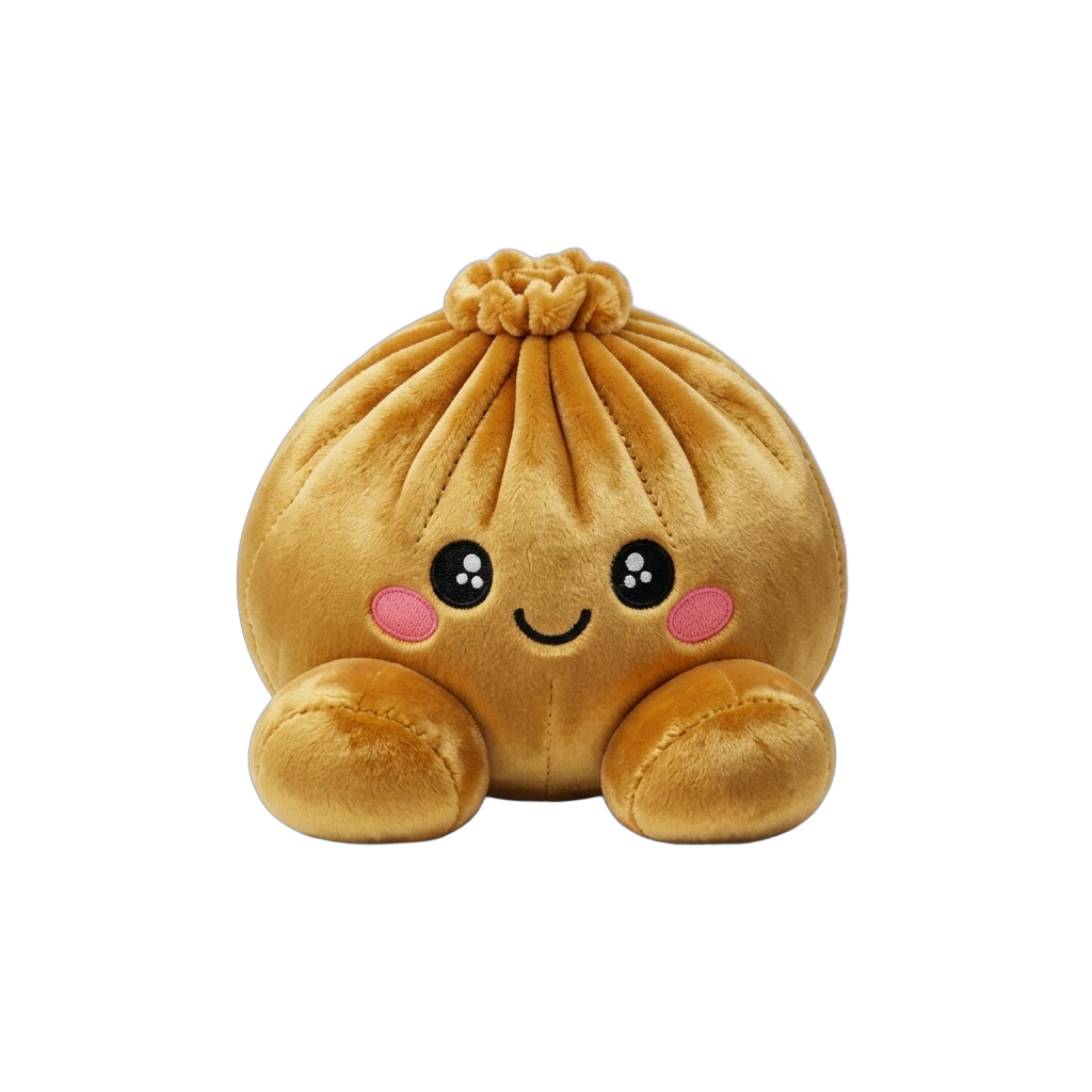 Squishy Dumpling Doré Royal — squishy anti-stress slow-rise kawaii
