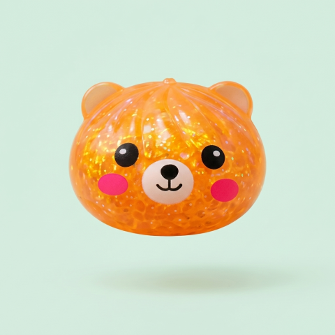 Dumpling Squishy Ours Mystery Glitter — le squishy rare de la mystery box