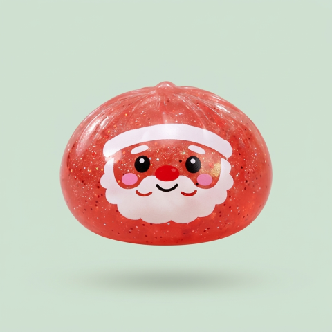 Dumpling Squishy Mystery Candy de Noël — le squishy rare de la mystery box