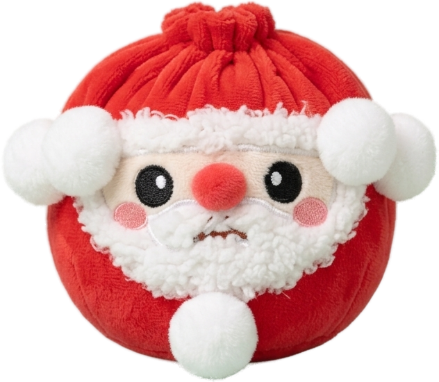 Squishy Dumpling Mystery Noël — squishy seul, taille réelle