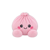 Dumpling Squishy Pivoine Rose en Peluche — squishy anti-stress slow-rise kawaii