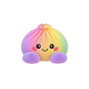 Squishy Dumpling Arc-en-ciel Pastel — squishy anti-stress slow-rise kawaii
