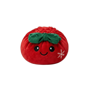 Squishy Dumpling Ruban Festif Rouge — squishy anti-stress slow-rise kawaii