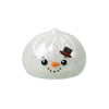 Squishy Dumpling Bonhomme de Neige Glitter — squishy anti-stress slow-rise kawaii