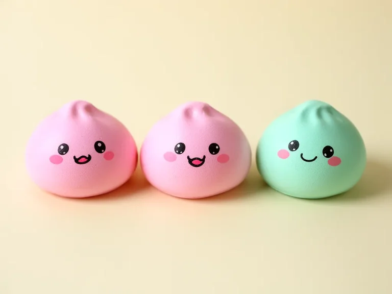 squishy dumpling Action : que valent les squishies de supermarché