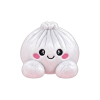 Squishy Dumpling Marshmallow Blanc Peluche — squishy anti-stress slow-rise kawaii